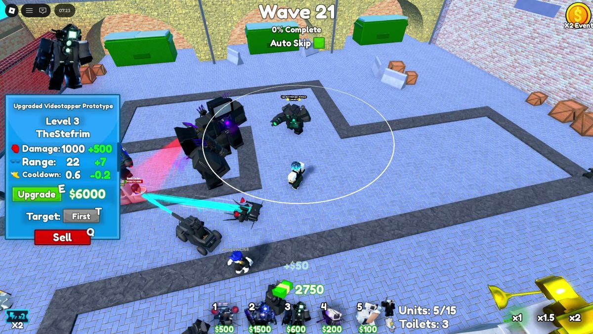 Wave 21 on Insane: carry upgraded, lane locked, cash flowing